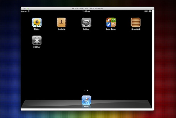 ipad emulator on mac